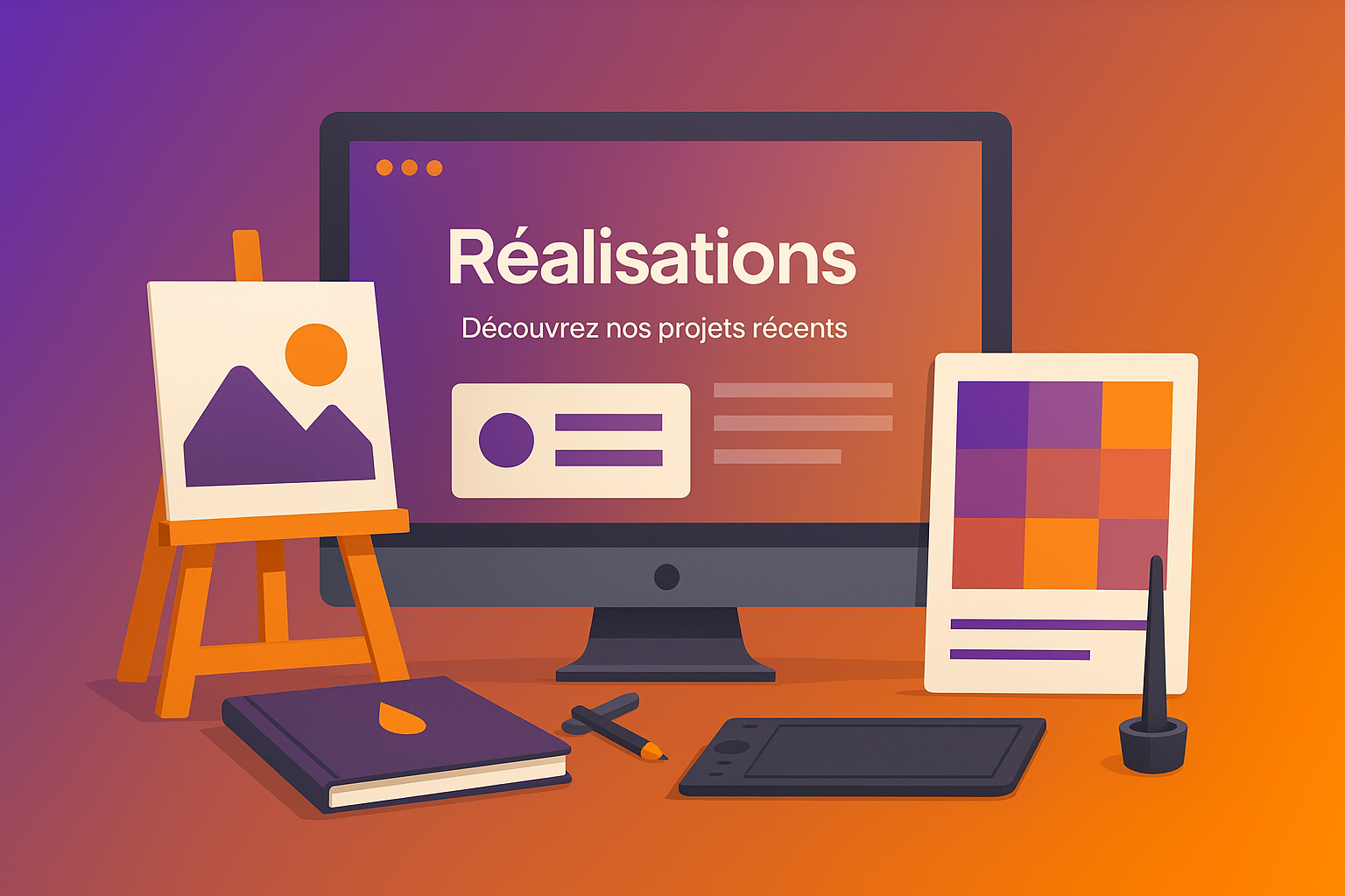 Réalisation PubliciCOM – stand & signalétique